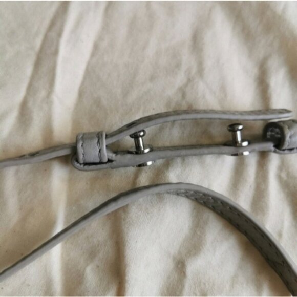 Tory Burch Dove Gray Wallet On Chain Shoulder bag Clutch - Picture 6 of 16